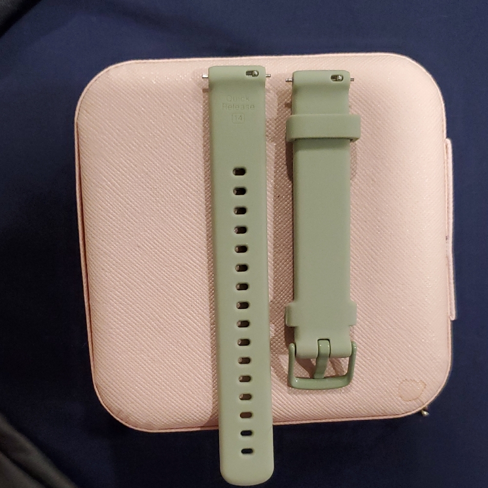 Green Silicone Watch Band Garman Lily 1 - Picture 3 of 3